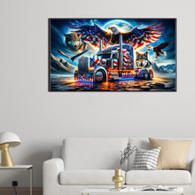 Load image into Gallery viewer, Diamond Painting - Full Round - Independence Day eagle chariot (70*40CM)