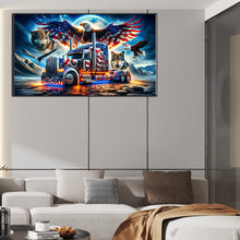 Load image into Gallery viewer, Diamond Painting - Full Round - Independence Day eagle chariot (70*40CM)