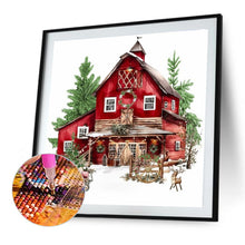 Load image into Gallery viewer, Diamond Painting - Full Round - Christmas hut (40*40CM)