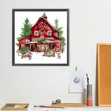 Load image into Gallery viewer, Diamond Painting - Full Round - Christmas hut (40*40CM)