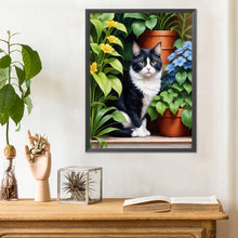 Load image into Gallery viewer, Diamond Painting - Full Round - Cat (30*40CM)