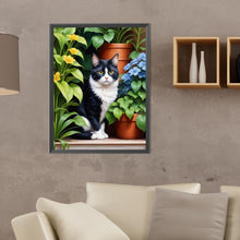 Load image into Gallery viewer, Diamond Painting - Full Round - Cat (30*40CM)