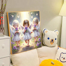 Load image into Gallery viewer, Diamond Painting - Full Round - Angel baby (40*40CM)
