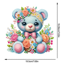 Load image into Gallery viewer, Acrylic Bear Table Top Diamond Painting Ornament Kits Desktop Diamond Art Kits