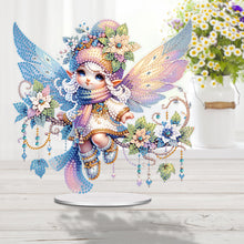 Load image into Gallery viewer, Acrylic Elf 5D DIY Diamond Art Tabletop Decorations Elf Girl Bedroom Table Decor