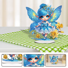 Load image into Gallery viewer, Acrylic Elf 5D DIY Diamond Art Tabletop Decorations Elf Girl Bedroom Table Decor