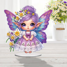 Load image into Gallery viewer, Acrylic Elf 5D DIY Diamond Art Tabletop Decorations Elf Girl Bedroom Table Decor