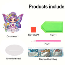 Load image into Gallery viewer, Acrylic Elf 5D DIY Diamond Art Tabletop Decorations Elf Girl Bedroom Table Decor