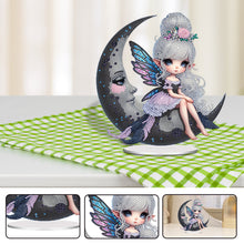Load image into Gallery viewer, Acrylic Elf 5D DIY Diamond Art Tabletop Decorations Elf Girl Bedroom Table Decor