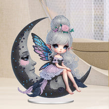 Load image into Gallery viewer, Acrylic Elf 5D DIY Diamond Art Tabletop Decorations Elf Girl Bedroom Table Decor