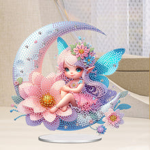 Load image into Gallery viewer, Acrylic Elf 5D DIY Diamond Art Tabletop Decorations Elf Girl Bedroom Table Decor