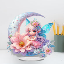 Load image into Gallery viewer, Acrylic Elf 5D DIY Diamond Art Tabletop Decorations Elf Girl Bedroom Table Decor