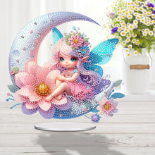 Load image into Gallery viewer, Acrylic Elf 5D DIY Diamond Art Tabletop Decorations Elf Girl Bedroom Table Decor