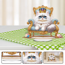 Load image into Gallery viewer, Acrylic Animal Diamond Painting Desktop Ornaments Kit Bear for Home Office Decor