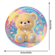 Load image into Gallery viewer, Acrylic Animal Diamond Painting Desktop Ornaments Kit Bear for Home Office Decor