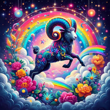 Load image into Gallery viewer, Diamond Painting - Full Round - 12 constellations¡¤Aries (40*40CM)