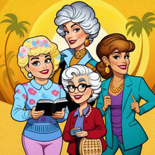 Load image into Gallery viewer, Diamond Painting - Full Round - Golden Girls (40*40CM)