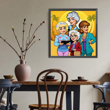 Load image into Gallery viewer, Diamond Painting - Full Round - Golden Girls (40*40CM)