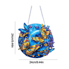 Load image into Gallery viewer, Acrylic Butterfly Special Shape Diamond Painting Hanging Pendant for Home Decor