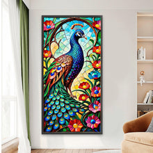 Load image into Gallery viewer, Diamond Painting - Full Round - Peacock (40*80CM)