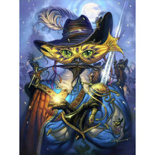 Load image into Gallery viewer, Diamond Painting - Full Round - Knight cat (30*40CM)
