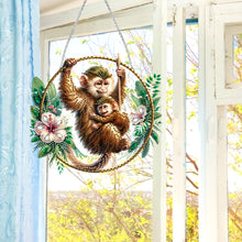 Load image into Gallery viewer, Animal Double Sided Special Shape DIY Diamond Garland Pendant Kit for Art Crafts