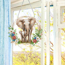 Load image into Gallery viewer, Animal Double Sided Special Shape DIY Diamond Garland Pendant Kit for Art Crafts