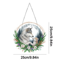 Load image into Gallery viewer, Animal Double Sided Special Shape DIY Diamond Garland Pendant Kit for Art Crafts