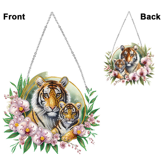 Animal Double Sided Special Shape DIY Diamond Garland Pendant Kit for Art Crafts
