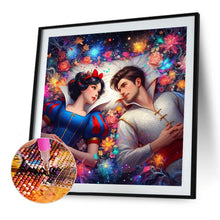 Load image into Gallery viewer, Diamond Painting - Full Round - Snow White and the prince (40*40CM)