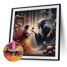 Load image into Gallery viewer, Diamond Painting - Full Round - Snow White and the poison queen (50*50CM)