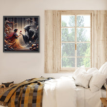 Load image into Gallery viewer, Diamond Painting - Full Round - Snow White and the poison queen (50*50CM)