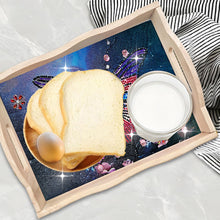 Load image into Gallery viewer, Wooden Animal Diamond Painting Tray Handicraft with Handles for Countertop Decor