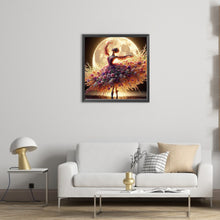 Load image into Gallery viewer, Diamond Painting - Full Square - Ballet Under the Moon (40*40CM)