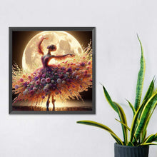 Load image into Gallery viewer, Diamond Painting - Full Square - Ballet Under the Moon (40*40CM)