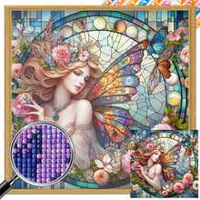 Load image into Gallery viewer, AB Diamond Painting - Full Square - Flower Fairy (40*40CM)