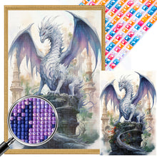 Load image into Gallery viewer, AB Diamond Painting - Full Square - Dragon (40*60CM)