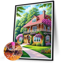 Load image into Gallery viewer, Diamond Painting - Full Round - Woods house (30*40CM)