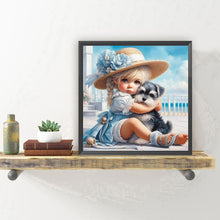 Load image into Gallery viewer, Diamond Painting - Full Round - Cute child (30*30CM)