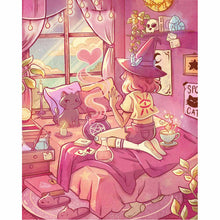 Load image into Gallery viewer, Diamond Painting - Full Round - Girl's magic room (40*50CM)
