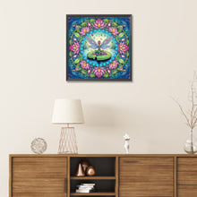 Load image into Gallery viewer, Diamond Painting - Partial Special Shaped - Lotus (30*30CM)