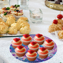 Load image into Gallery viewer, 4Pcs Wooden Animal DIY Diamond Painting Placemats with Holder for Home Decor