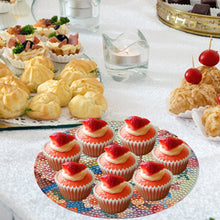 Load image into Gallery viewer, 4Pcs Wooden Birds DIY Diamond Painting Placemats with Holder for Home Decor