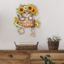 Load image into Gallery viewer, Wooden Special Shape Animal DIY Diamond Painting Art Hooks for Home Office Decor