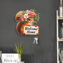 Load image into Gallery viewer, Wooden Special Shape Animal DIY Diamond Painting Art Hooks for Home Office Decor