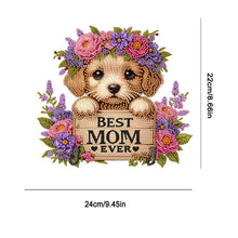 Load image into Gallery viewer, Wooden Special Shape Animal DIY Diamond Painting Art Hooks for Home Office Decor