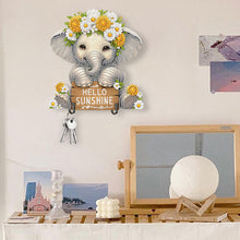 Load image into Gallery viewer, Wooden Special Shape Animal DIY Diamond Painting Art Hooks for Home Office Decor