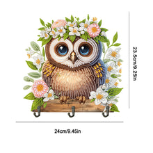 Load image into Gallery viewer, Wooden Special Shape Animal DIY Diamond Painting Art Hooks for Home Office Decor