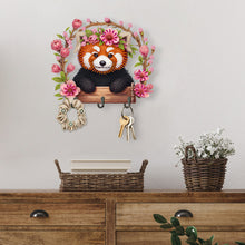 Load image into Gallery viewer, Wooden Special Shape Animal DIY Diamond Painting Art Hooks for Home Office Decor