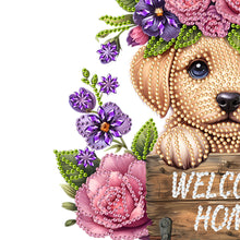 Load image into Gallery viewer, Wooden Special Shape Animal DIY Diamond Painting Art Hooks for Home Office Decor